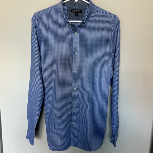 Banana Republic | Tailored Slim Fit Shirt | Mens | Large | Light Blue - Picture 2 of 6